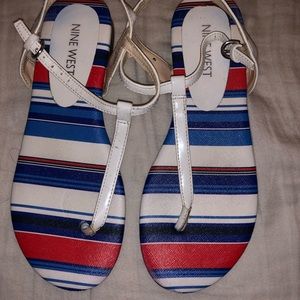 Nine West flat sandals